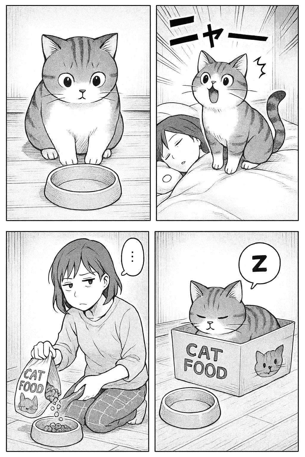 AI Generated Manga Example